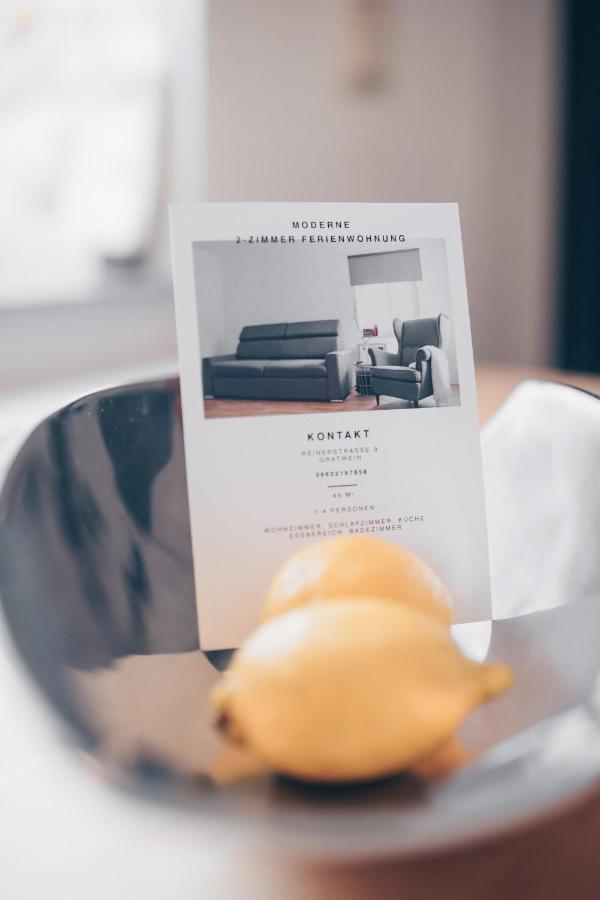 Moderne 2-Zimmer Wohnung Gratwein Exteriér fotografie